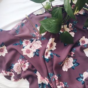 PINK REPUBLIC • floral T-shirt